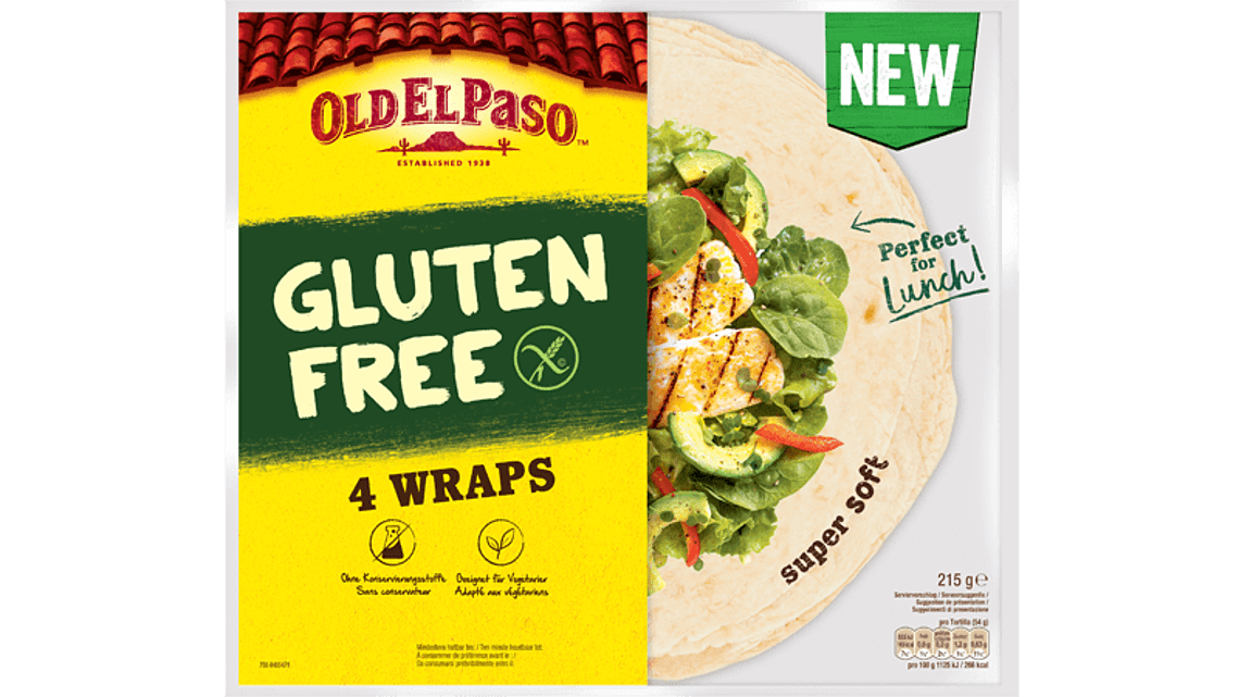 Glutenfreier Wrap Mexikanisch Essen Old El Paso